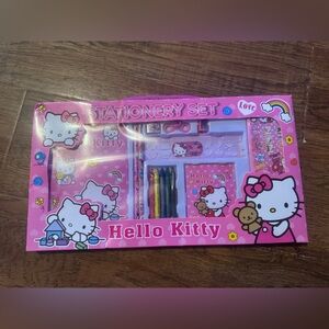 Hello kitty 50th anniversary stationary set for girls NEW
